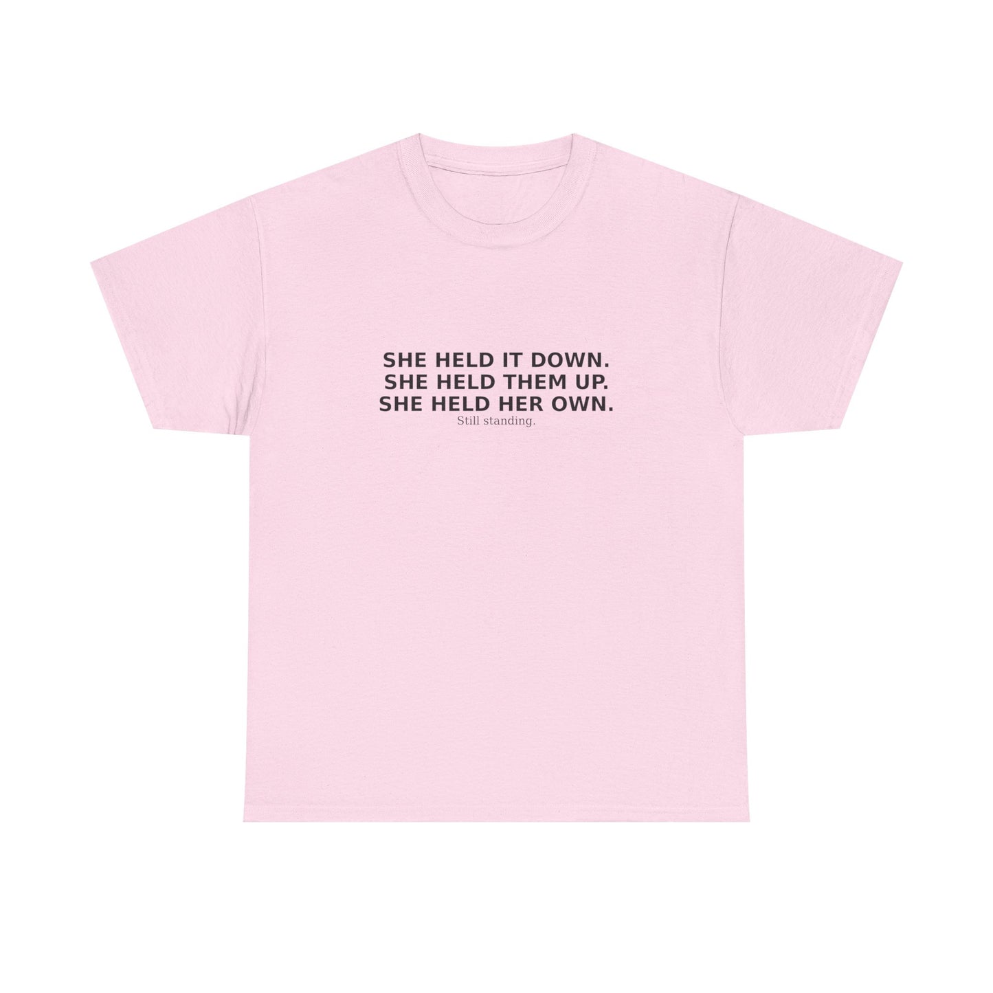 Empowering Quote Tee, Unisex Heavy Cotton Shirt, Inspirational Gift for Women, Motivational Apparel, Everyday Wear, Casual Outfit