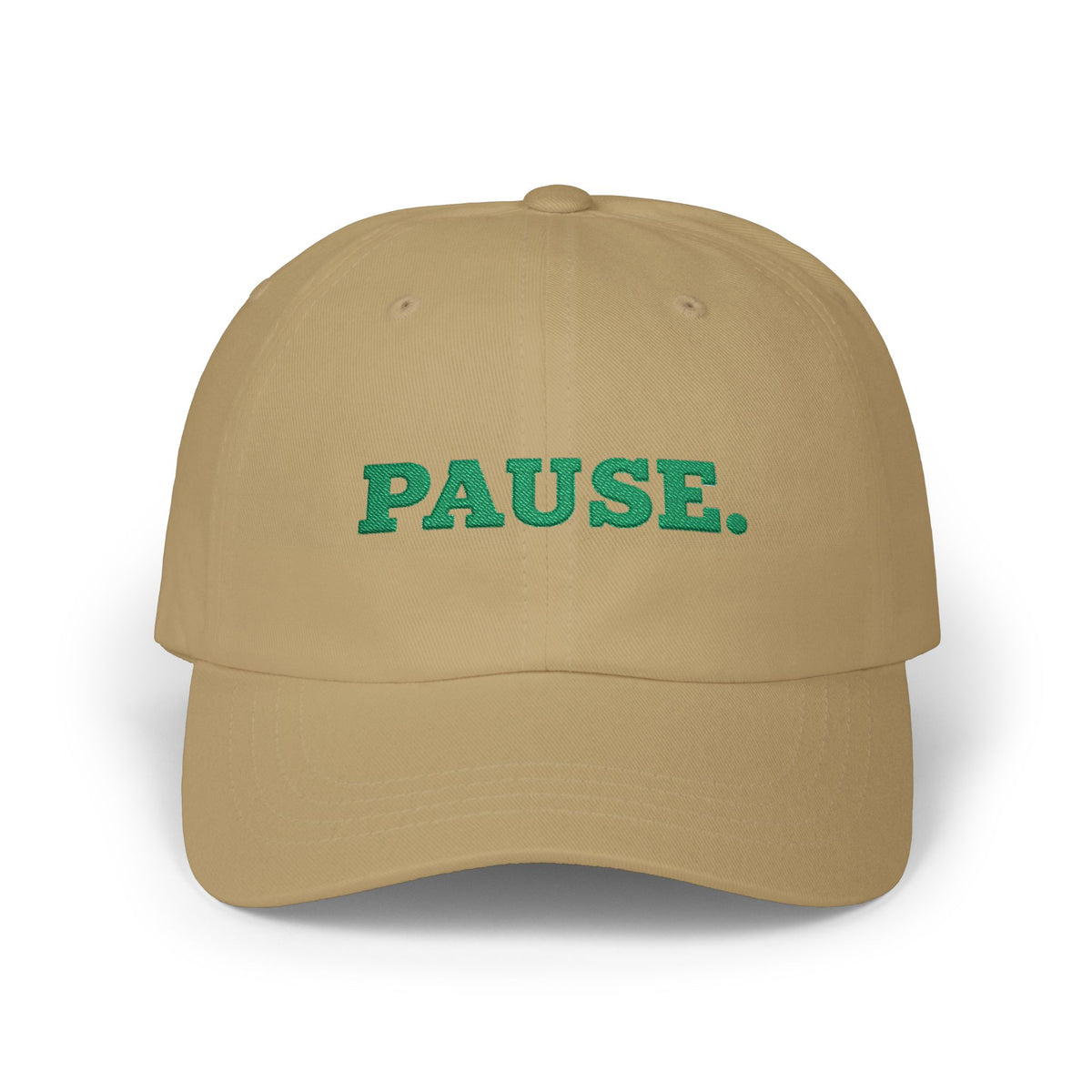 PAUSE. Embroidered Unisex Hat