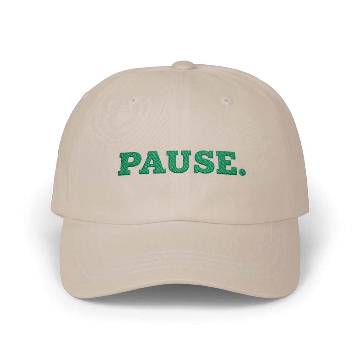 PAUSE. Embroidered Unisex Hat