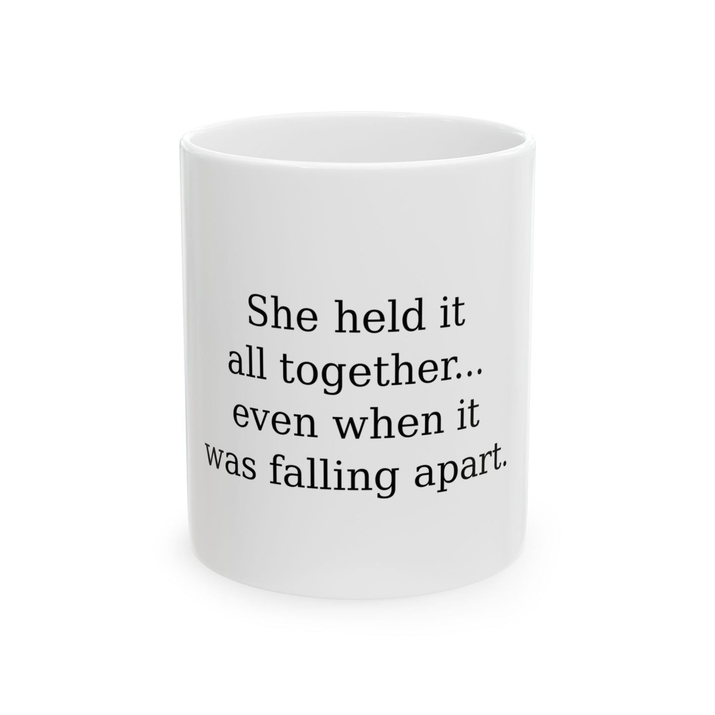 Inspirational Ceramic Mug - Perfect Gift for Friends, Encouragement, Coffee Lovers, Positive Vibes, Unique Housewarming